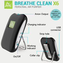 Load image into Gallery viewer, Breathe Clean Personal Air Purifier X6