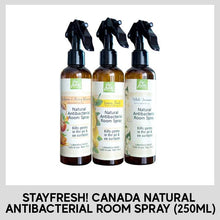 Load image into Gallery viewer, Stayfresh Canada Natural Antibacterial Room Spray (250ml)
